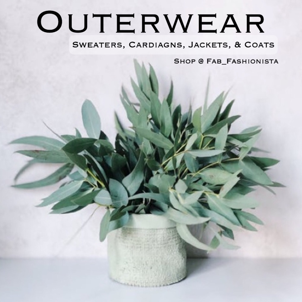 Outerwear, sweaters, cardigans